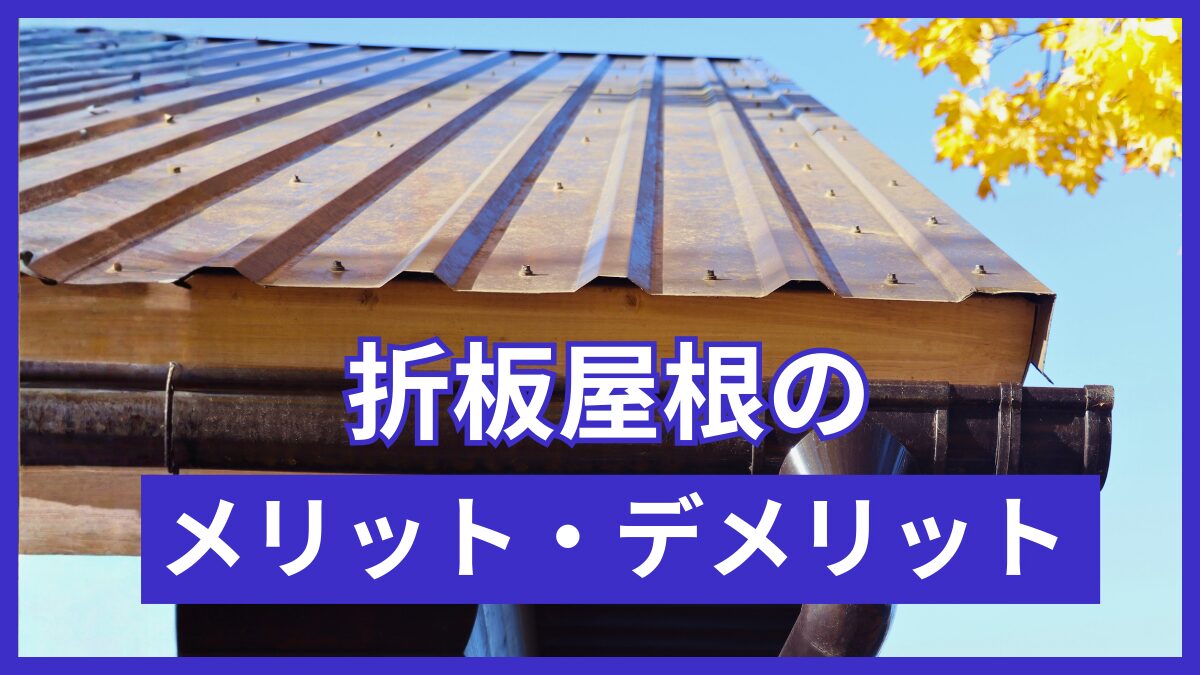 膜のプロから見る、折板屋根の魅力と欠点
